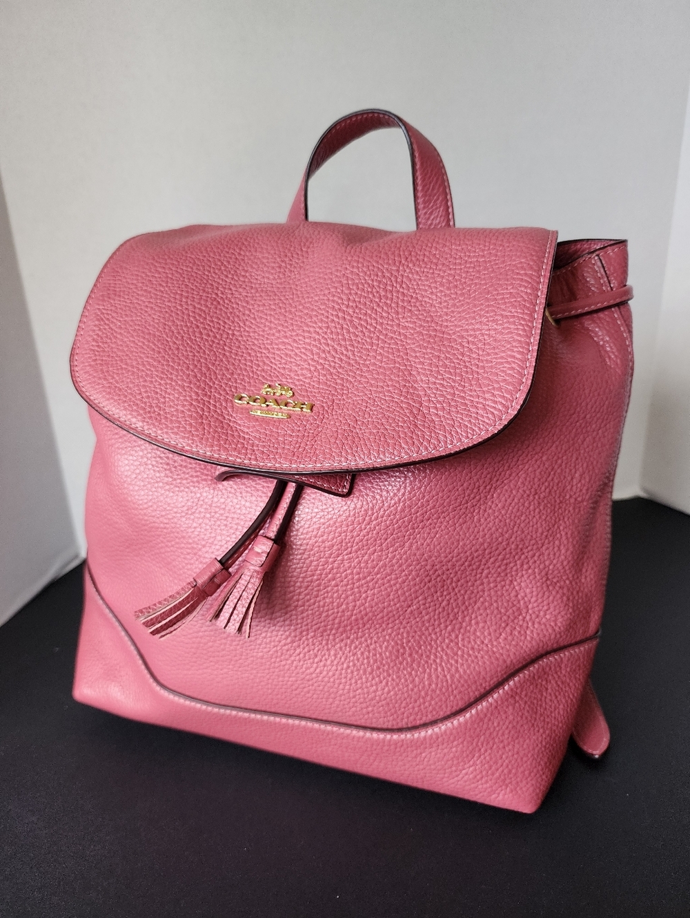 Coach Elle Drawstring Backpack, EUC, 2019, $378 MSRP